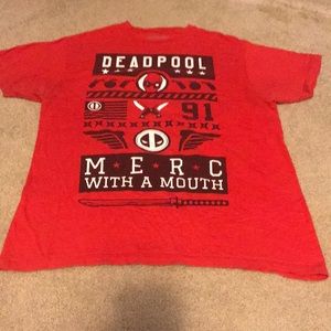 Red Dead Pool “M*E*R*C WITH A MOUTH” T-Shirt